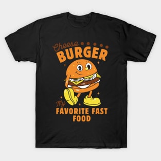 Cheeseburger My Favorite Fast Food T-Shirt